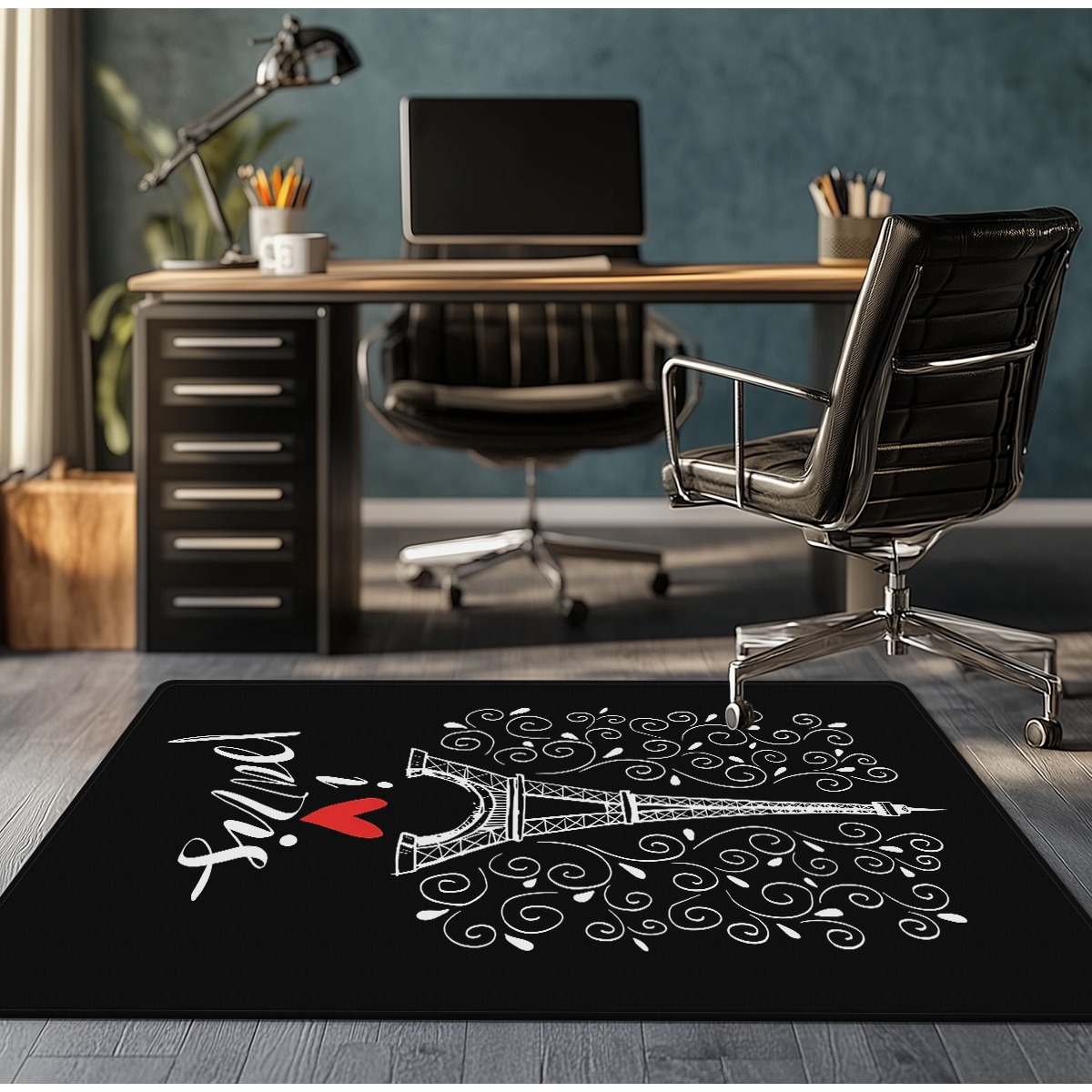 Paris Eiffel Tower Heart Love  – Home Textiles Paris recenzja i cena