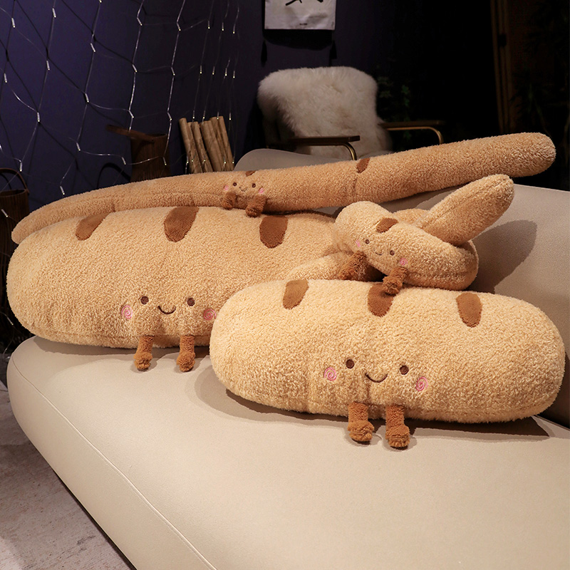 Soft Long Baguett Throw Pillow – Bolster Pillow Long recenzja i cena