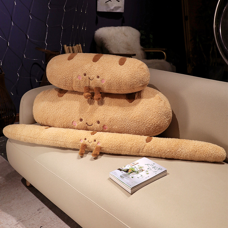 Soft Long Baguett Throw Pillow – Bolster Pillow Long recenzja i cena