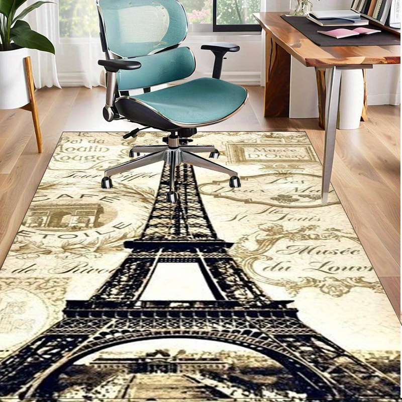 Eiffel Tower Paris Themed Rug  – Home Textiles Paris recenzja i cena
