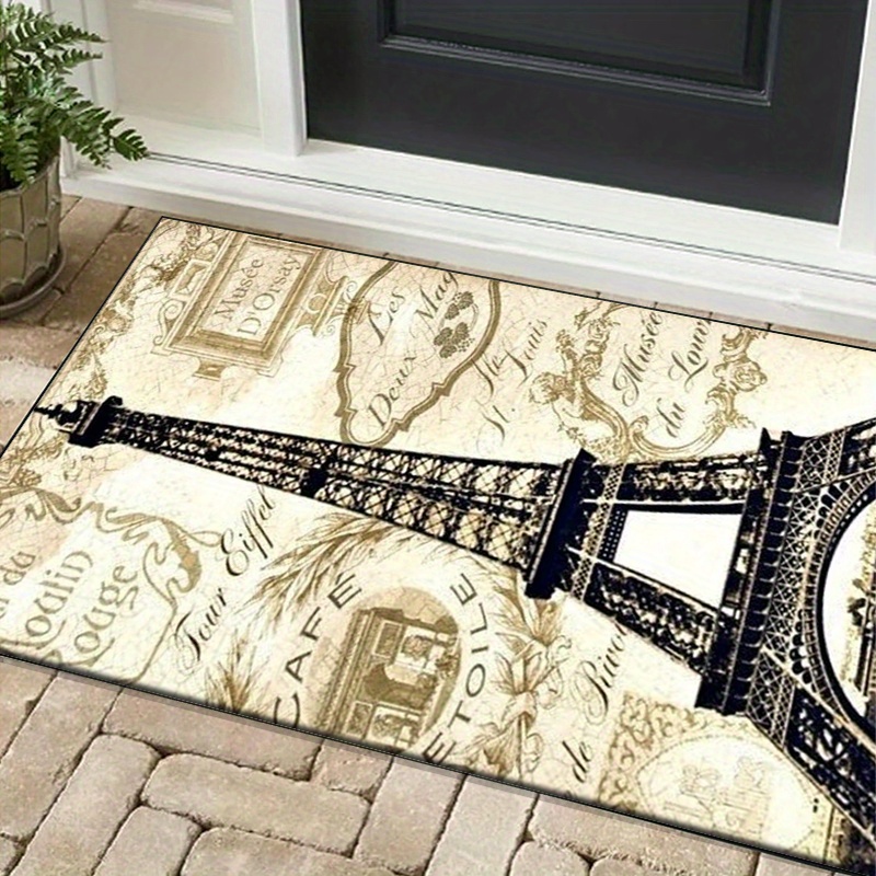 Eiffel Tower Paris Themed Rug  – Home Textiles Paris recenzja i cena