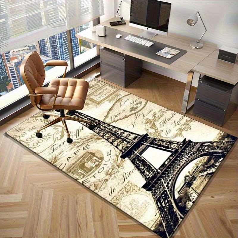 Eiffel Tower Paris Themed Rug  – Home Textiles Paris recenzja i cena