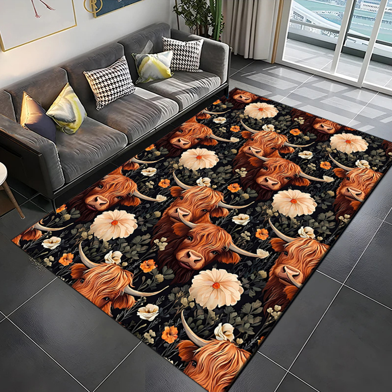 Plush Crystal Velvet Yak Print – Highland Home Textiles recenzja i cena