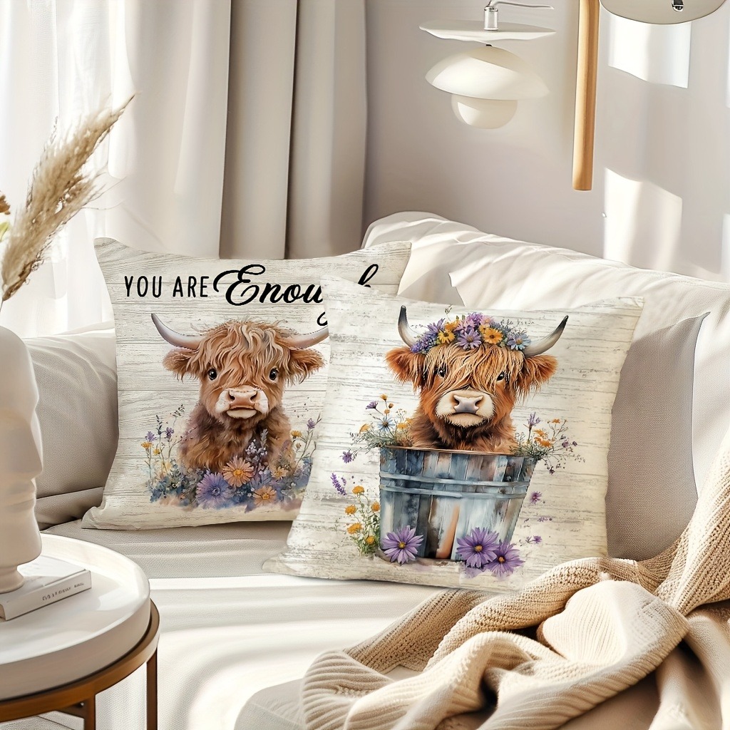 Short plush material pillowcas – Highland Home Textiles recenzja i cena
