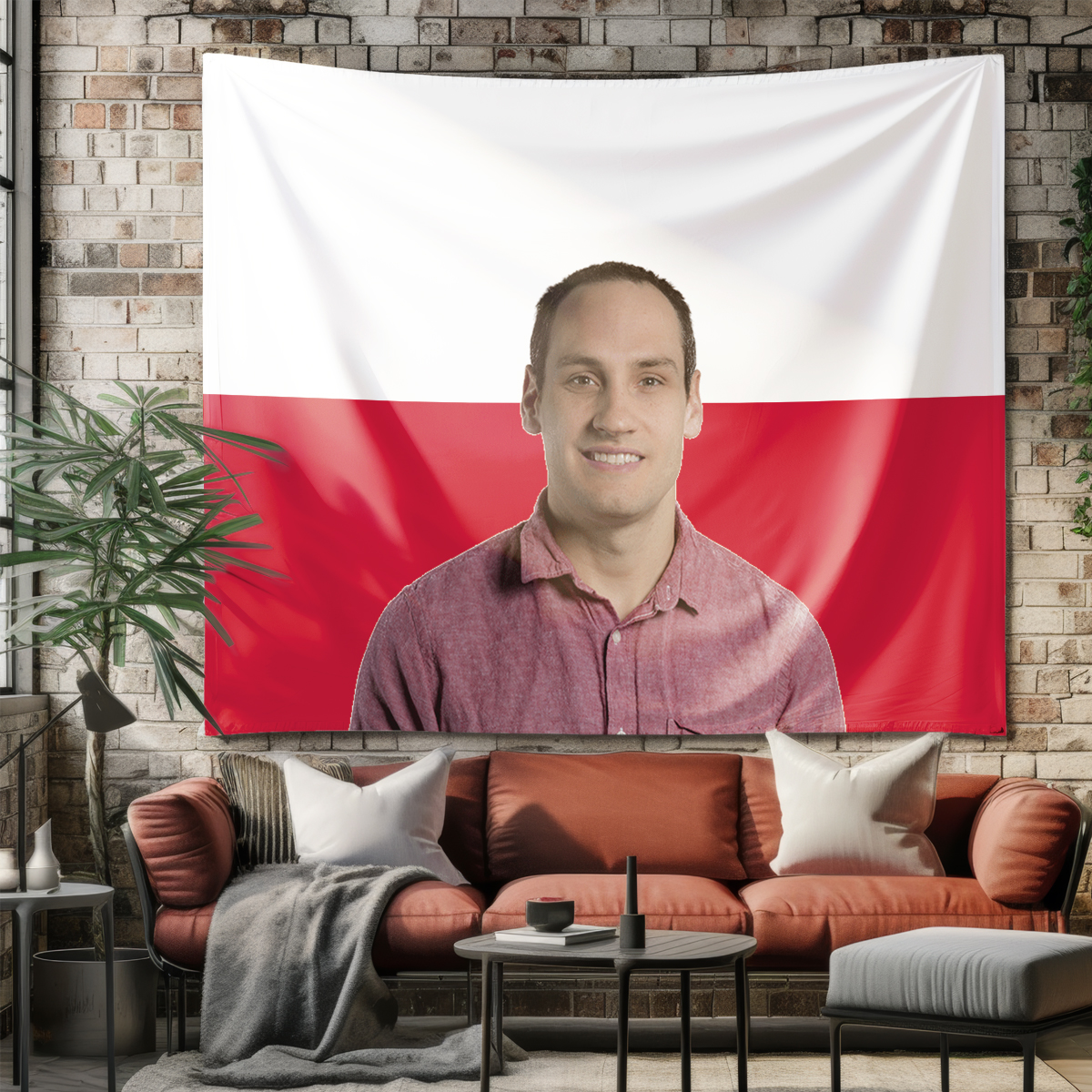 1Pc Custom Photo Polyster Flag – Home Textiles Photos recenzja i cena