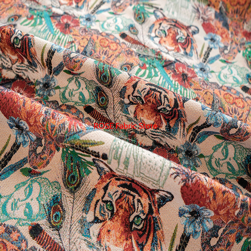 1 meter Tiger Pattern Yarn Dye – Home Textiles Importers In Usa recenzja i cena