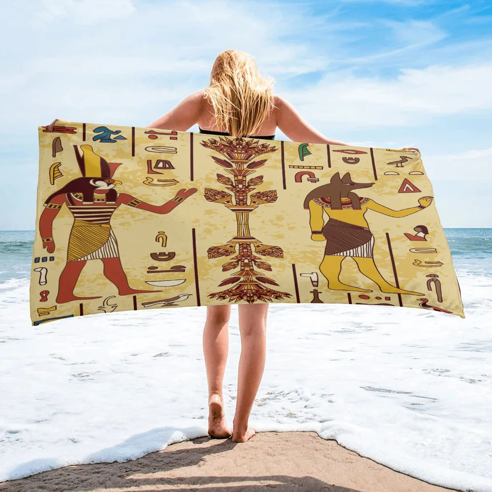 Egypt Tribal Style Text Retro  – Home Textiles Egypt recenzja i cena