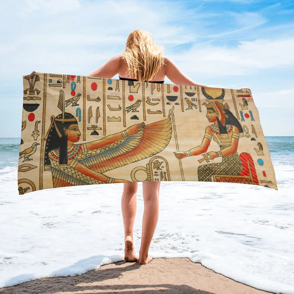 Egypt Tribal Style Text Retro  – Home Textiles Egypt recenzja i cena