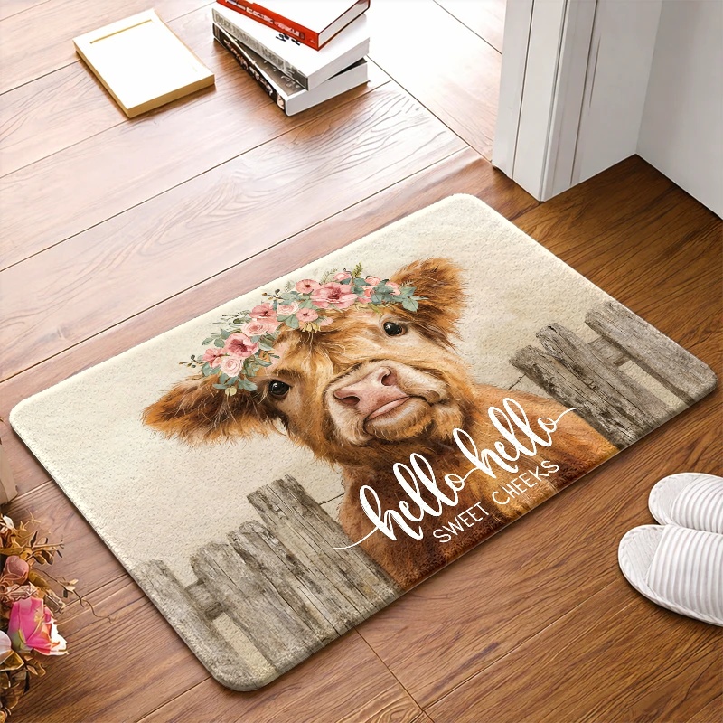 Highland Cow Flower Crown Floo – Highland Home Textiles recenzja i cena