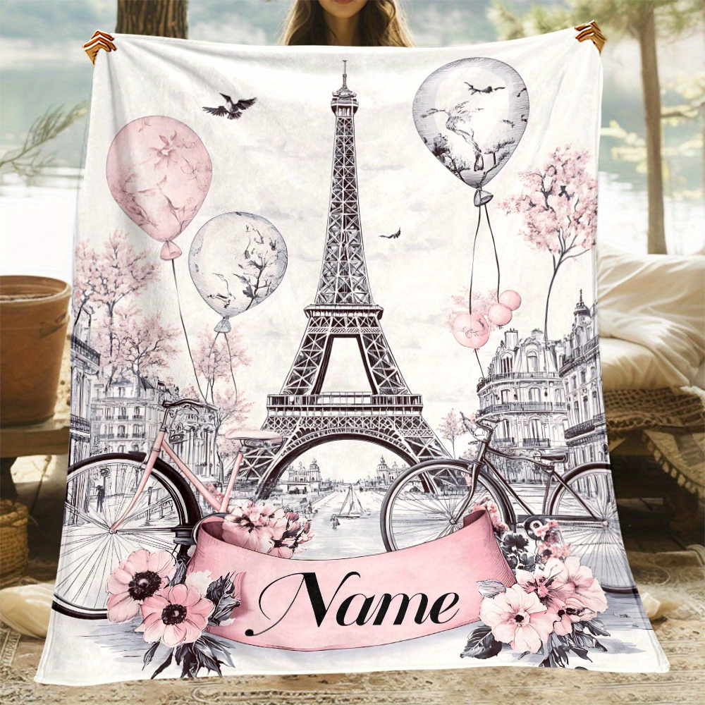 Personalized Paris Blanket Nam – Home Textiles Paris recenzja i cena
