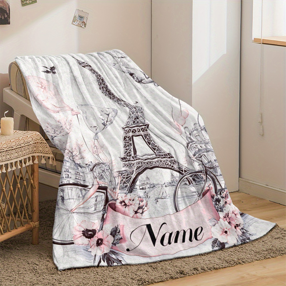 Personalized Paris Blanket Nam – Home Textiles Paris recenzja i cena