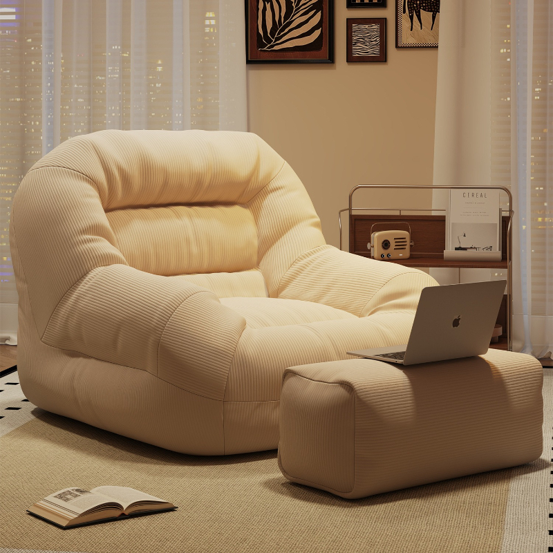 Lazy Bean Bag Sofas Portable C – Floor Cushion Pouf recenzja i cena