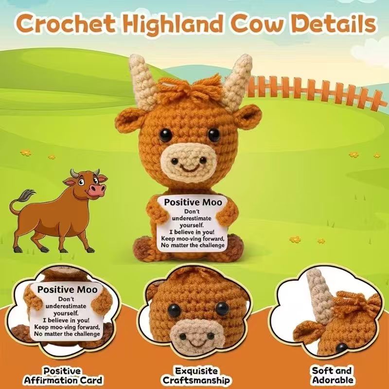 Cute Highland Cow Emotional Su – Highland Home Textiles recenzja i cena