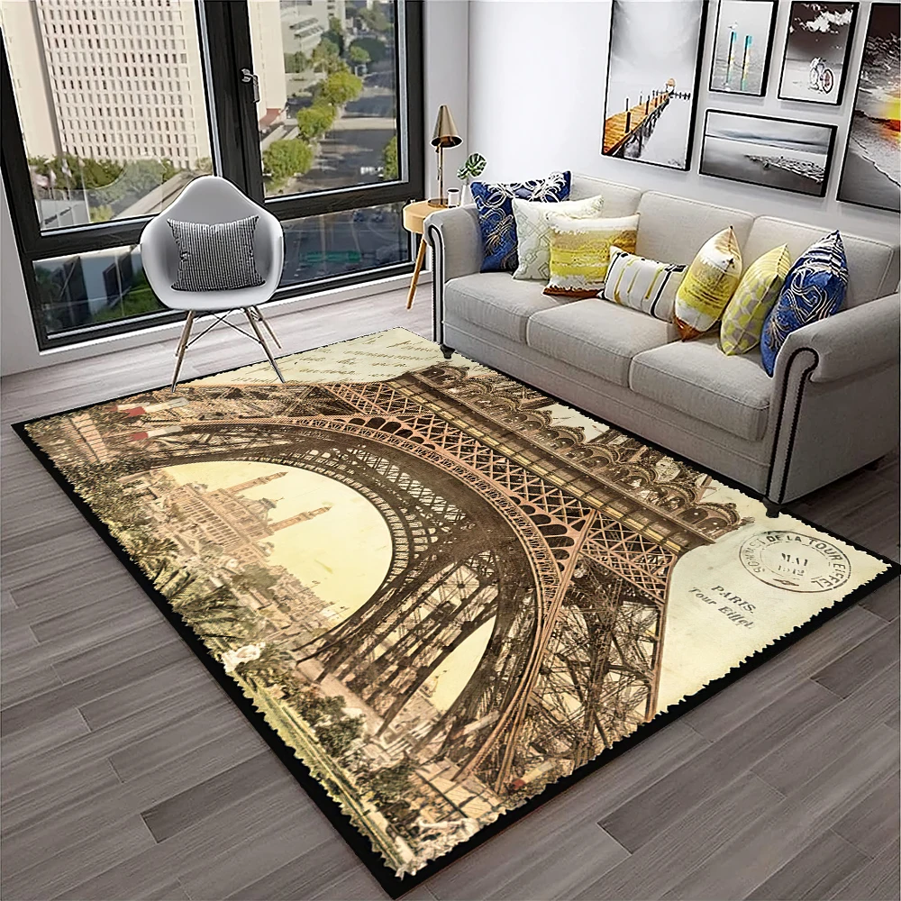 France Paris Eiffel Tower Retr – Home Textiles Paris recenzja i cena