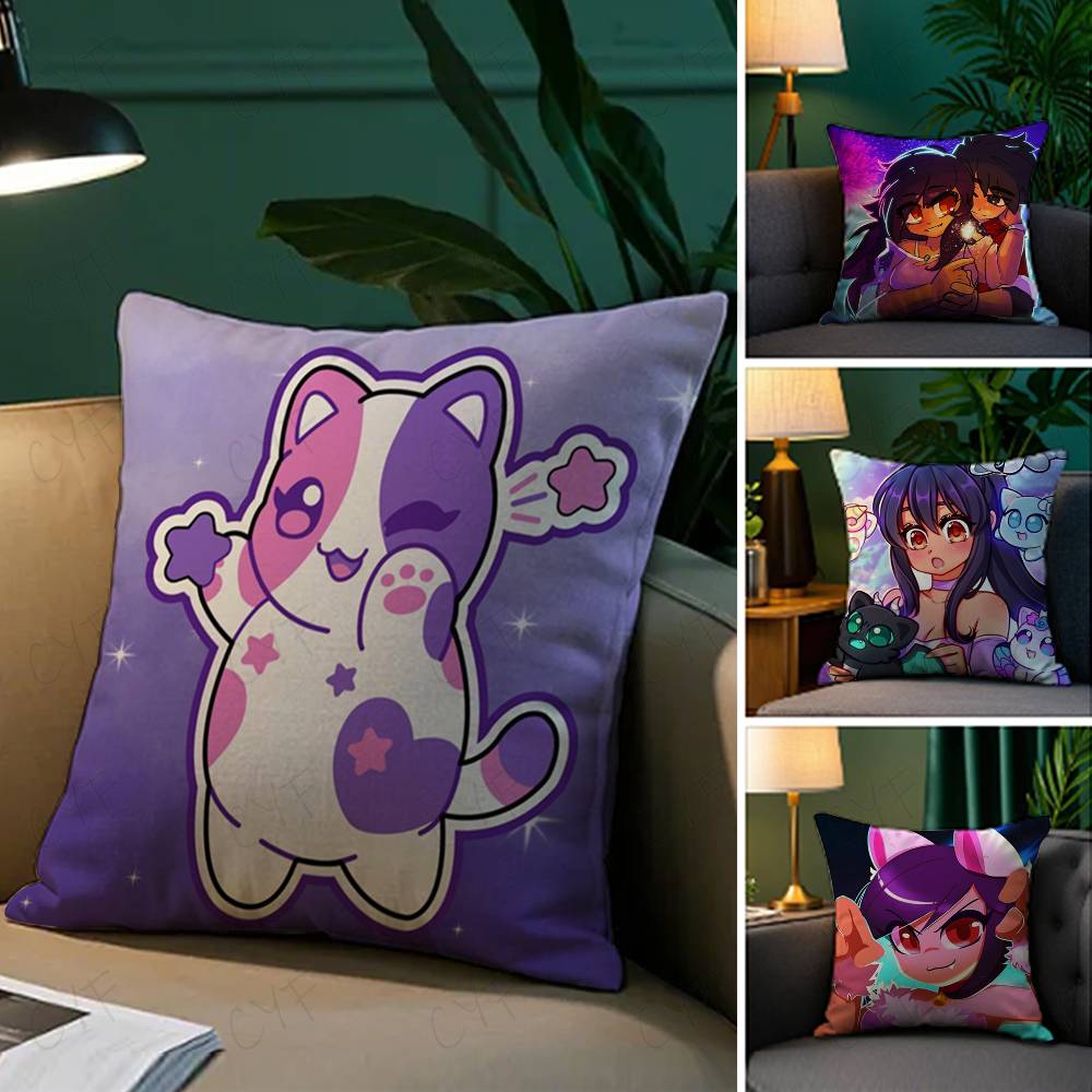 Aphmau Meow Anime Cats Pillow  – Home Textiles Photos recenzja i cena