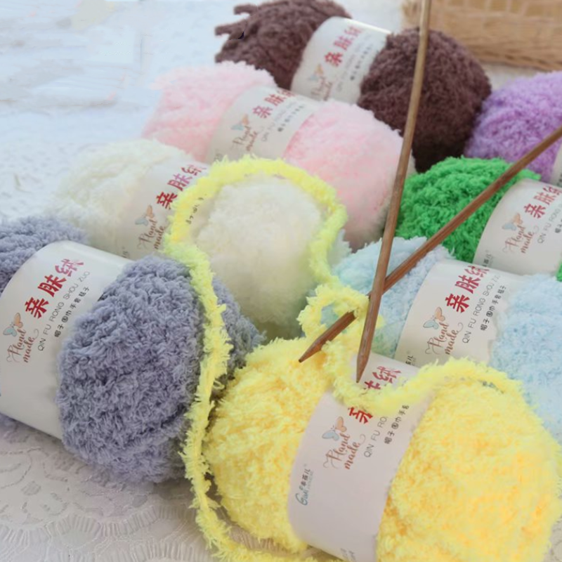 Chenille Plush Chunky Yarn for – Throw Blanket Chunky Knit recenzja i cena