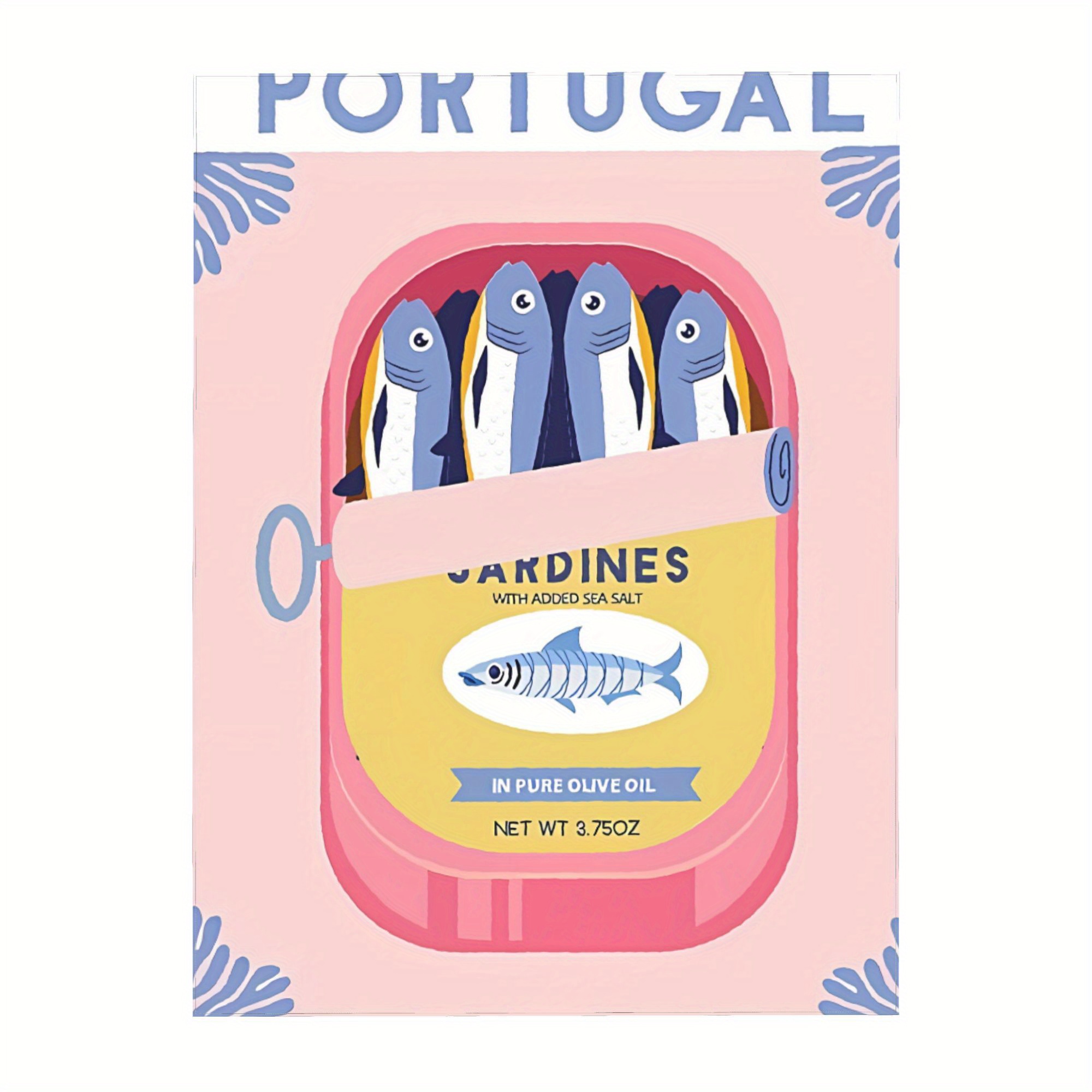1pc Portugal Sardines Country  – Home Textiles Portugal recenzja i cena