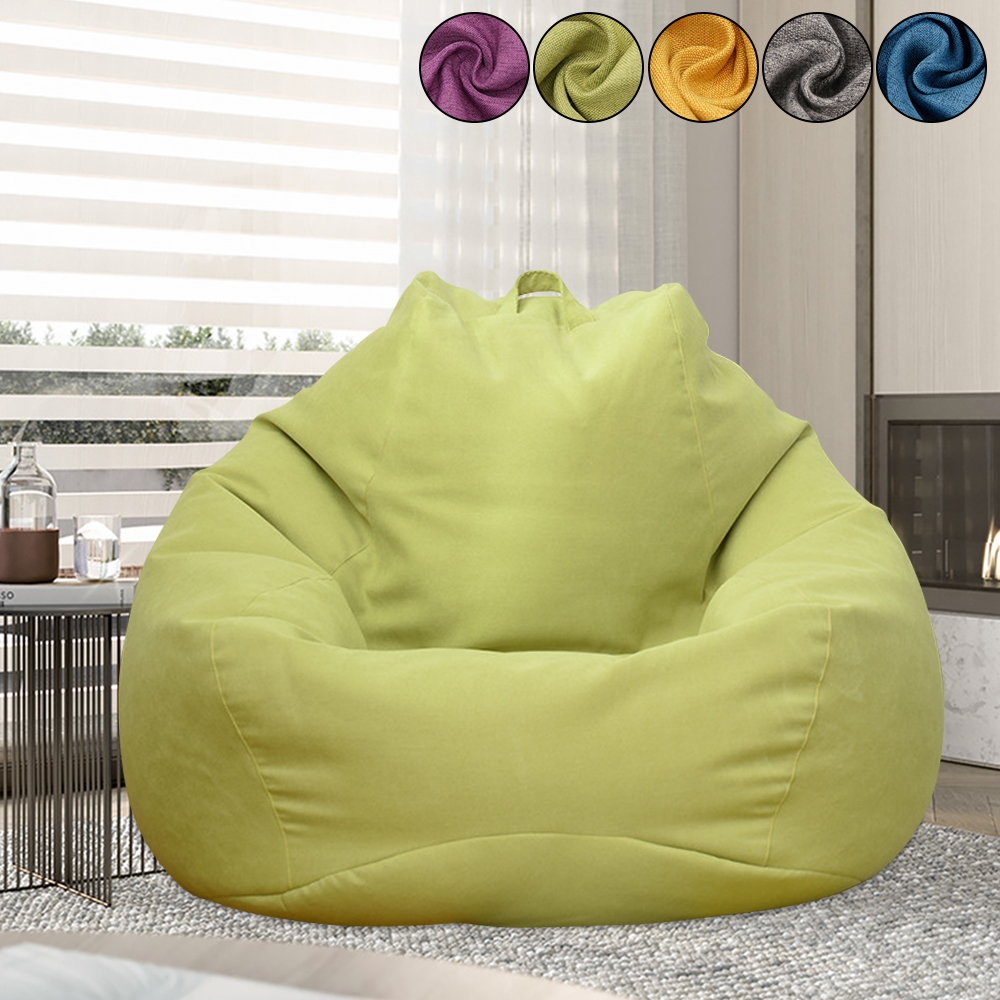 Lazy Sofa Cover Solid Chair Co – Floor Cushion Pouf recenzja i cena