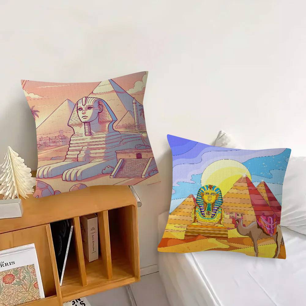 Anime Ancient Egypt  Cushion C – Home Textiles Egypt recenzja i cena