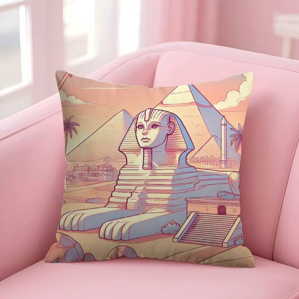 Anime Ancient Egypt  Cushion C – Home Textiles Egypt recenzja i cena